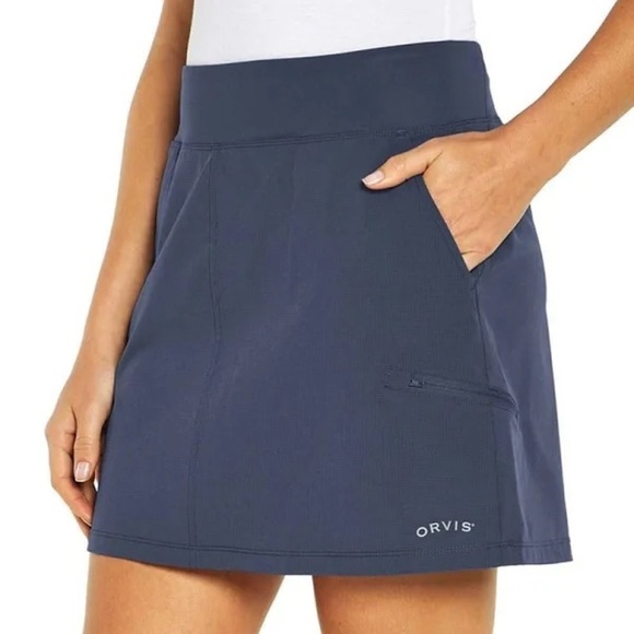 Orvis Pants - Orvis Build In Shorts With Front Pockets Active Casual Skort Tennis Pickleball